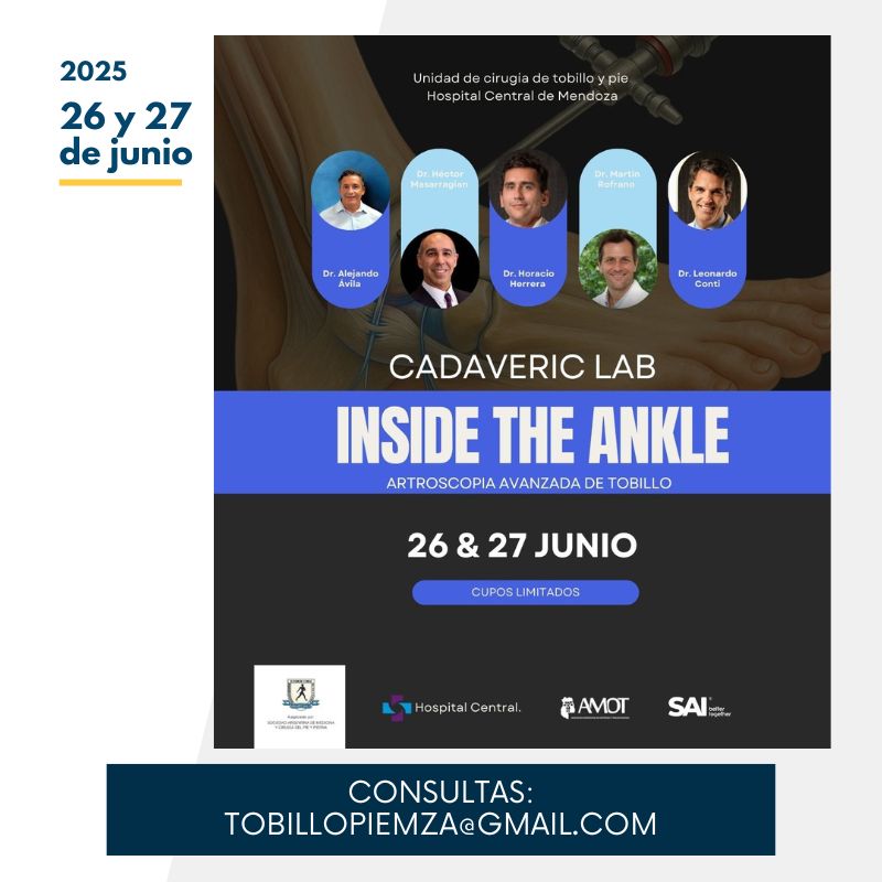Cadaveric Lab: Inside the ankle